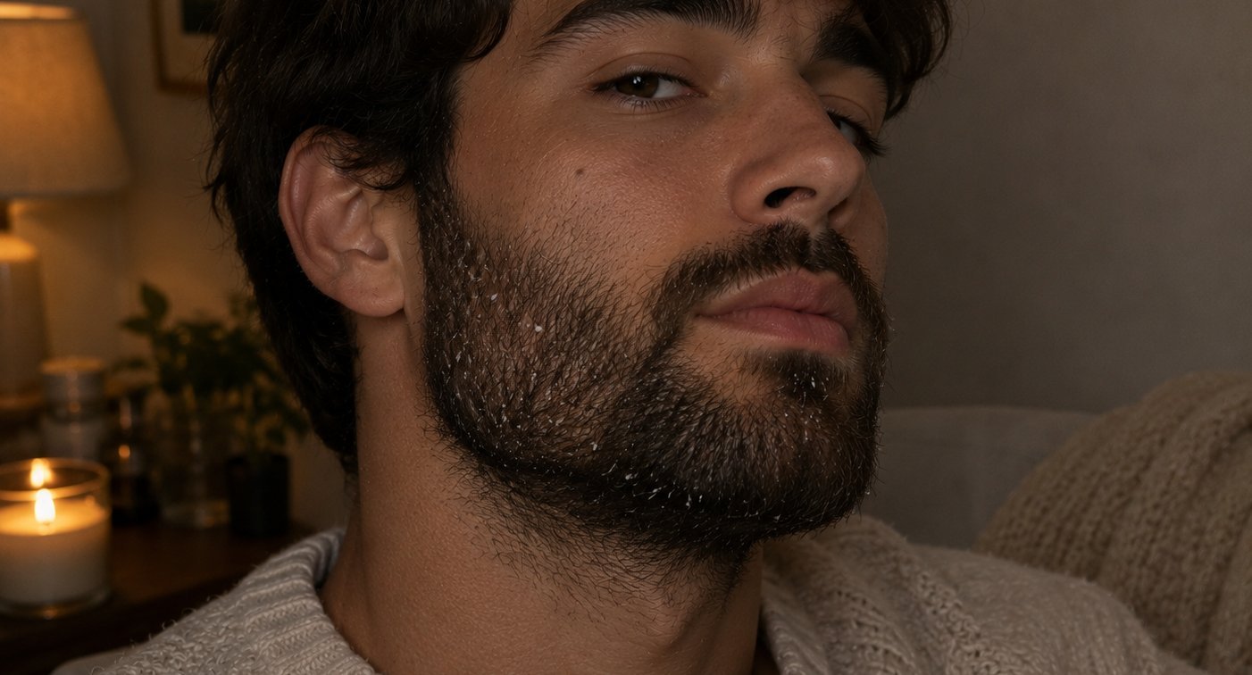 CÓMO ELIMINAR CASPA DE LA BARBA EN HOMBRES CON REMEDIOS SENCILLOS